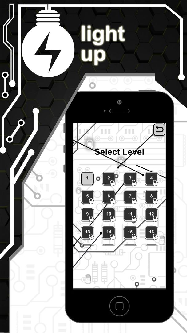 Light Up - Gray Space游戏截图