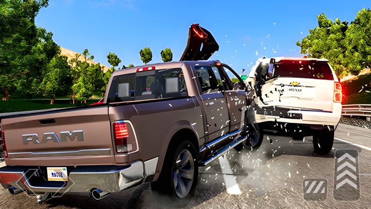 Ultimate Car Crash Sim游戏截图