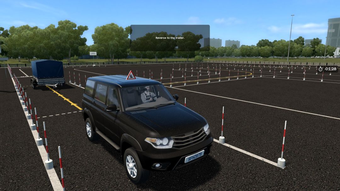 City Car Driving游戏截图
