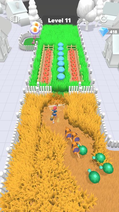 Runner Mower游戏截图