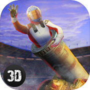 布娃娃大炮射击特技