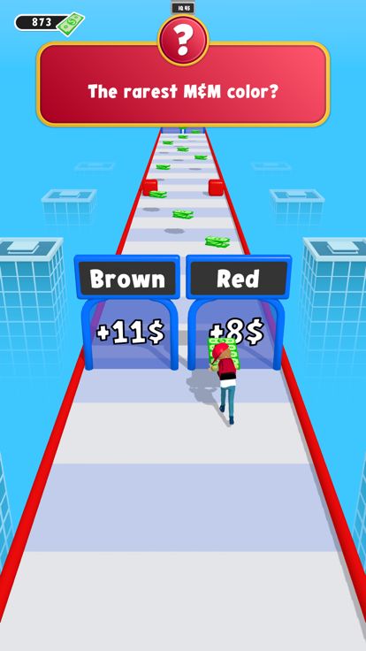 Trivia Runner 3D!游戏截图
