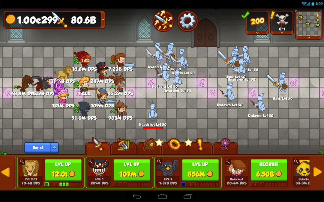 Crusaders of the Lost Idols游戏截图