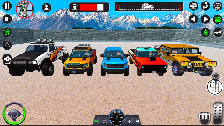 Offroad Jeep Driving & Parking游戏截图