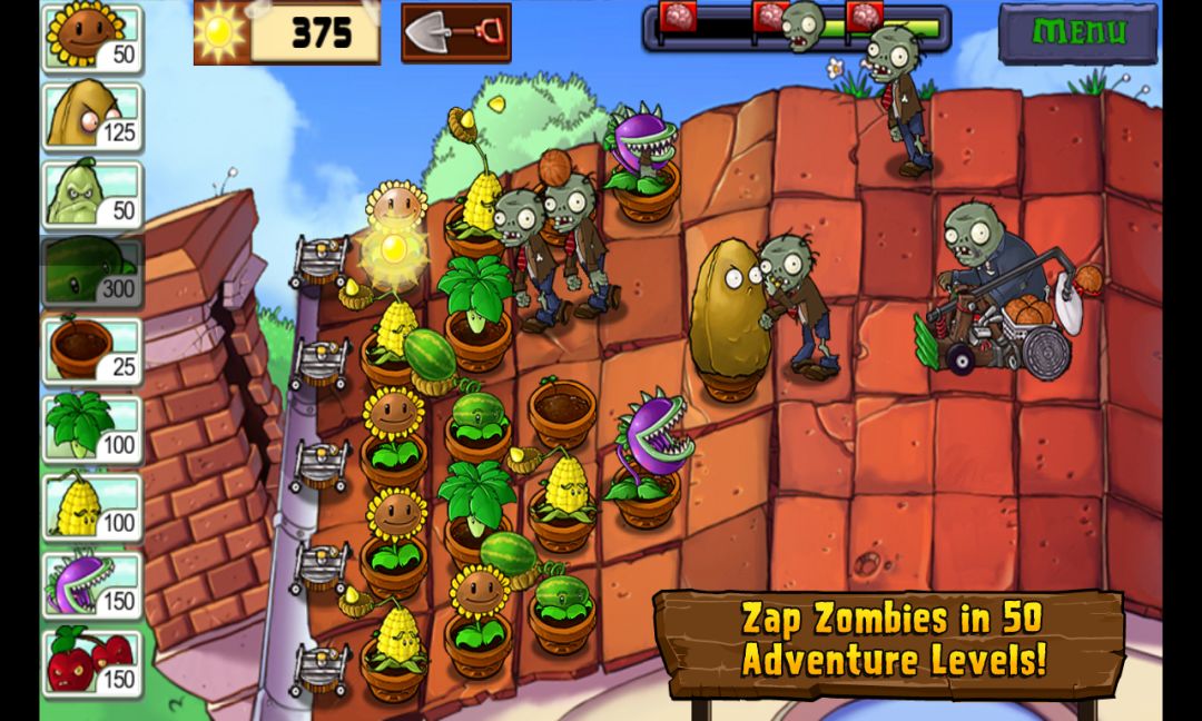 Plants vs. Zombies™游戏截图