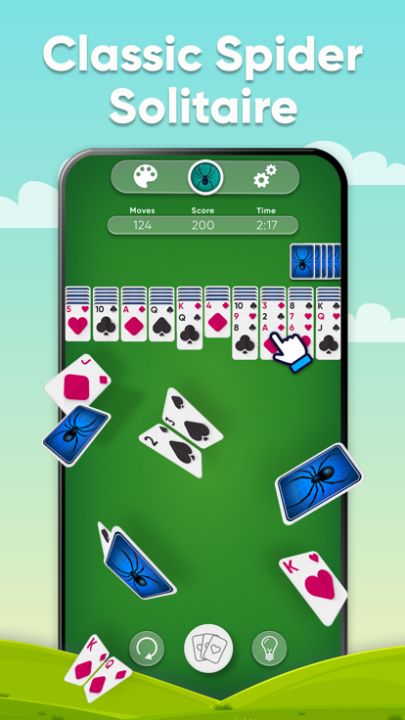 Spider Solitaire 游戏截图