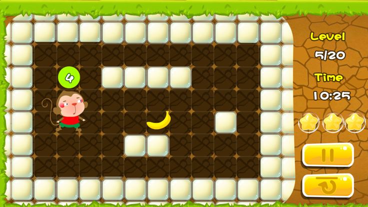 猴子数数吃香蕉-益智智力关卡游戏游戏截图
