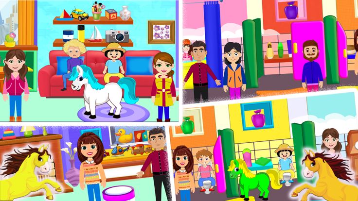 我的小马马厩镇生活游戏截图