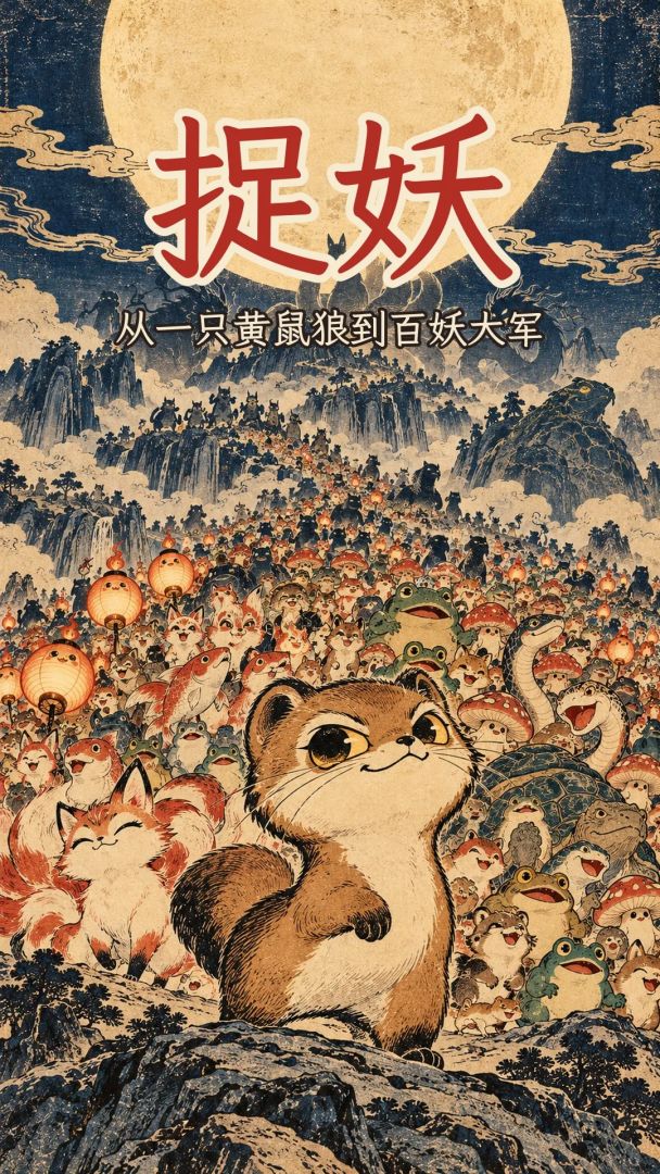 捉妖:从一只黄鼠狼到百妖大军游戏截图