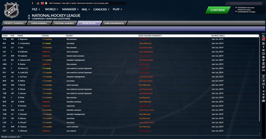 Franchise Hockey Manager 7游戏截图