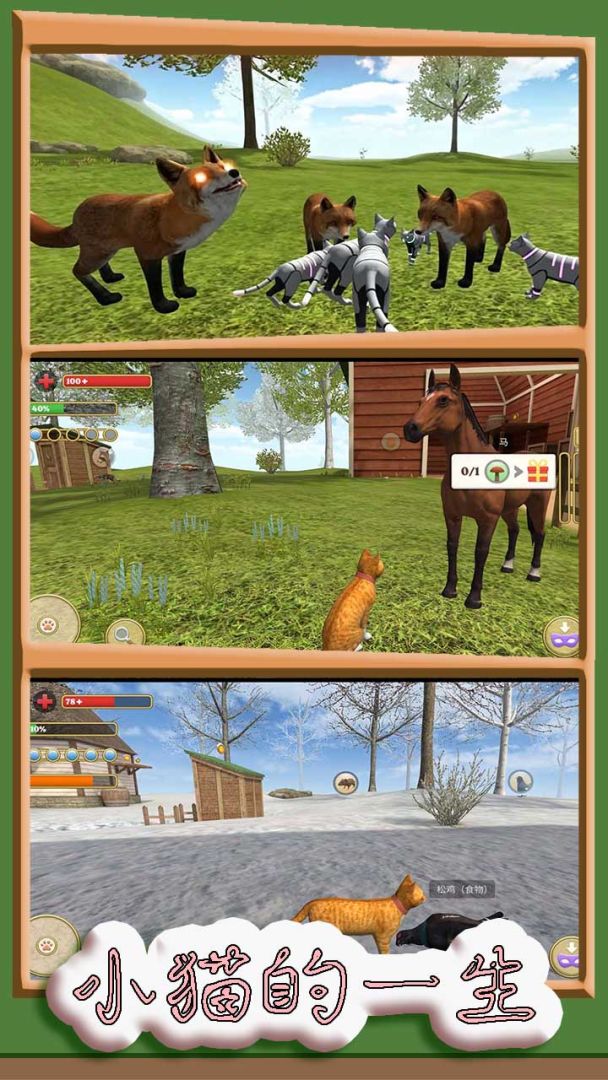 小猫的一生游戏截图