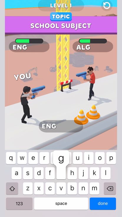 Type to Shoot游戏截图