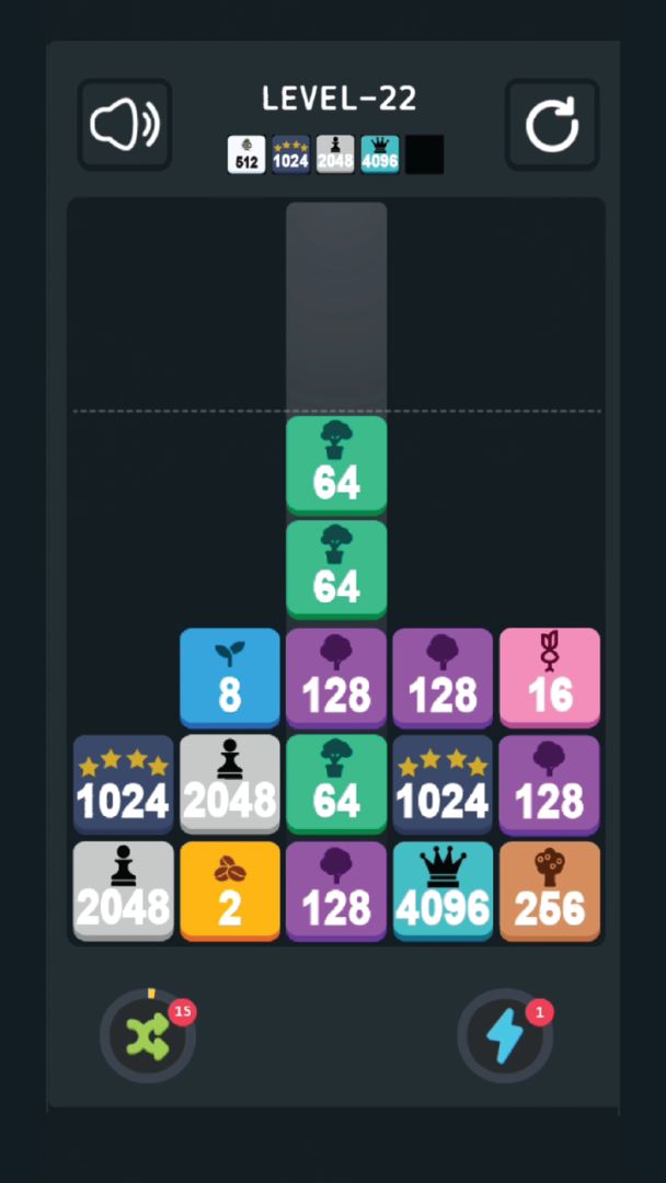 这不是2048游戏截图