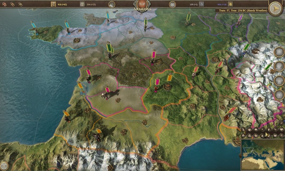 Field of Glory: Empires游戏截图