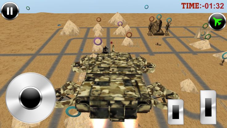 Flying World Tank war 3d Simulator游戏截图