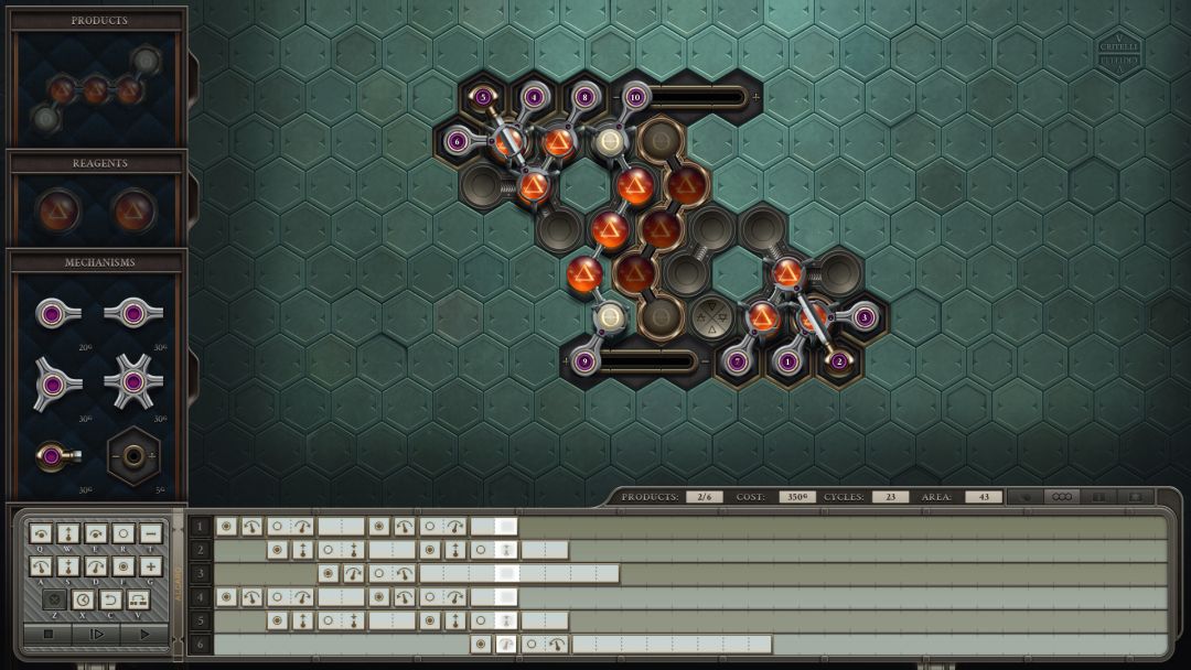Opus Magnum游戏截图