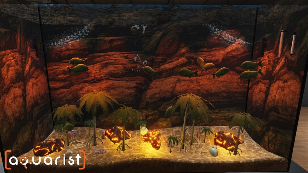 Aquarist - 建造水族馆,繁殖鱼类,拓展你的业务!游戏截图