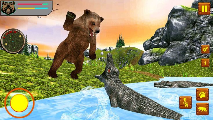 Bear Simulator Wild Animal游戏截图