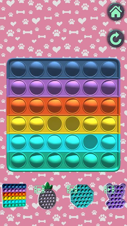 Antistress Popit Relaxing Toys游戏截图