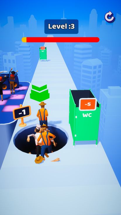 Bathroom Queue游戏截图