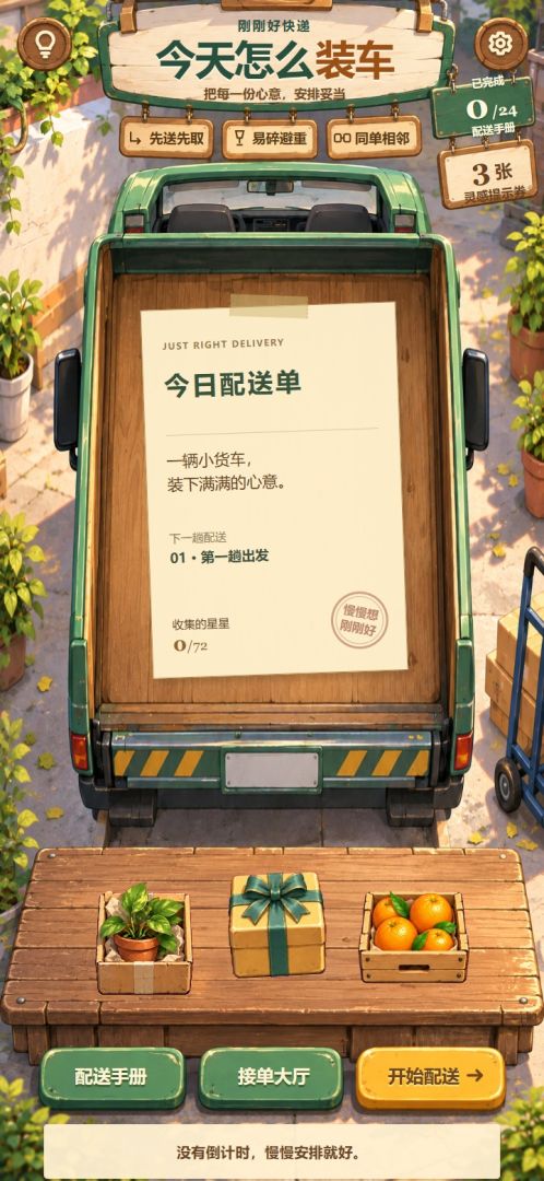 今天怎么装车游戏截图