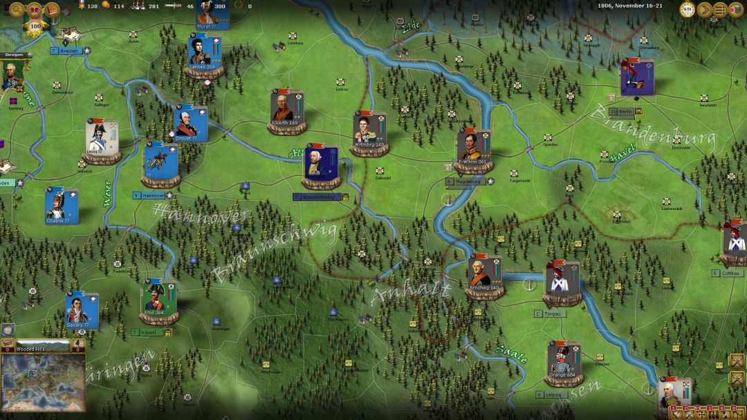 Wars of Napoleon游戏截图