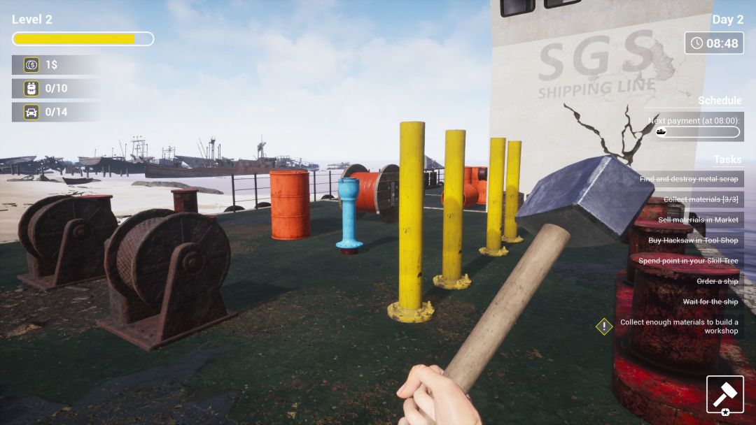 Ship Graveyard Simulator: Prologue游戏截图