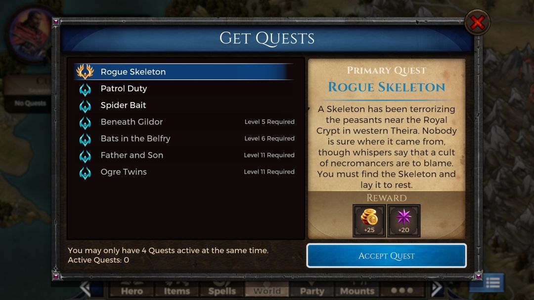 Puzzle Quest：不朽版游戏截图