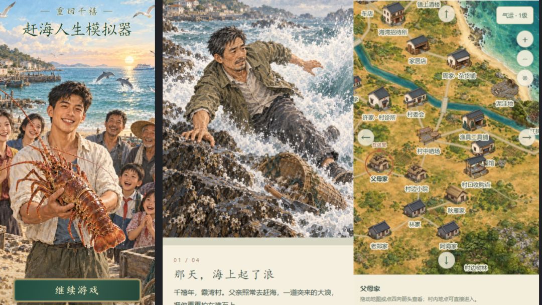 赶海人生模拟器游戏截图
