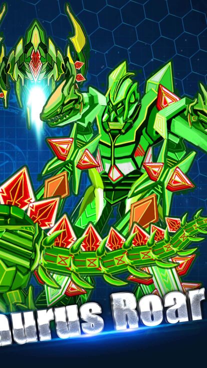 机械剑龙:模拟恐龙三模型变身组装游戏截图