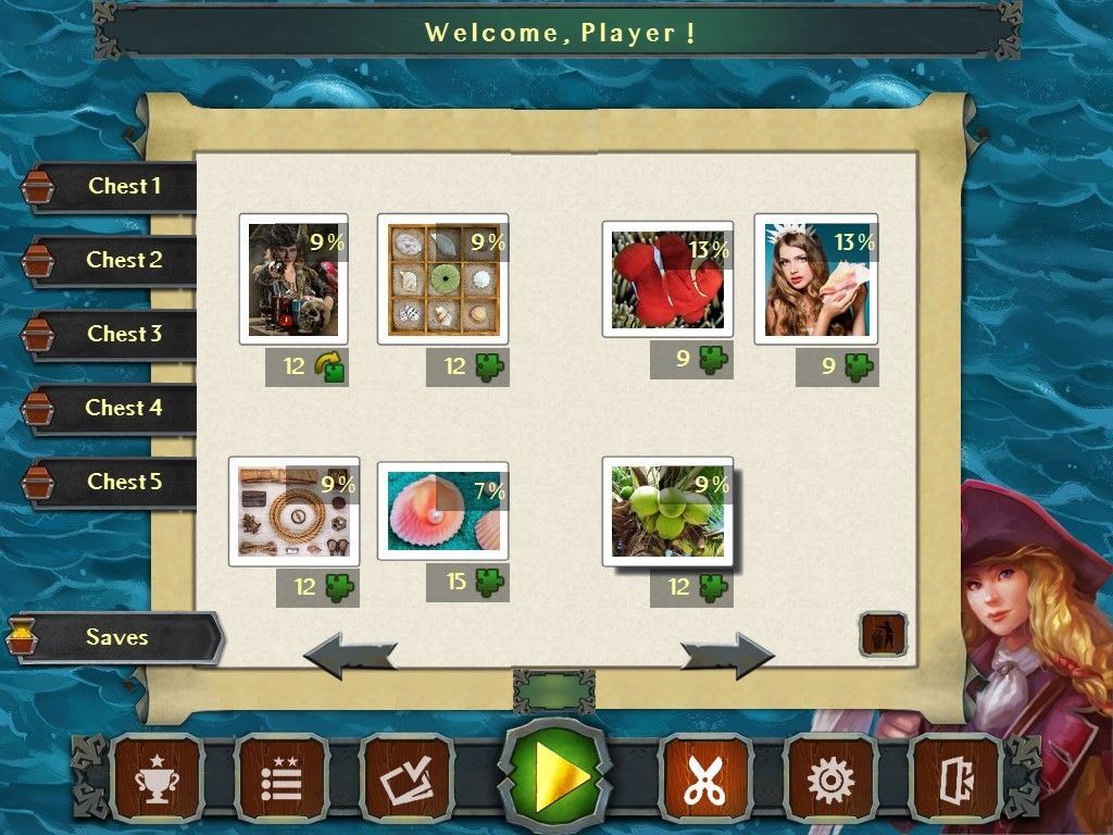 Pirate Jigsaw 2游戏截图