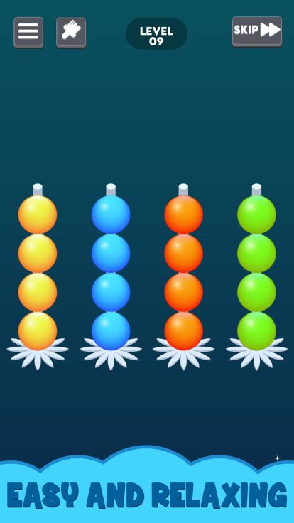 Ball Hoop Stack: Ball Sort 3D游戏截图