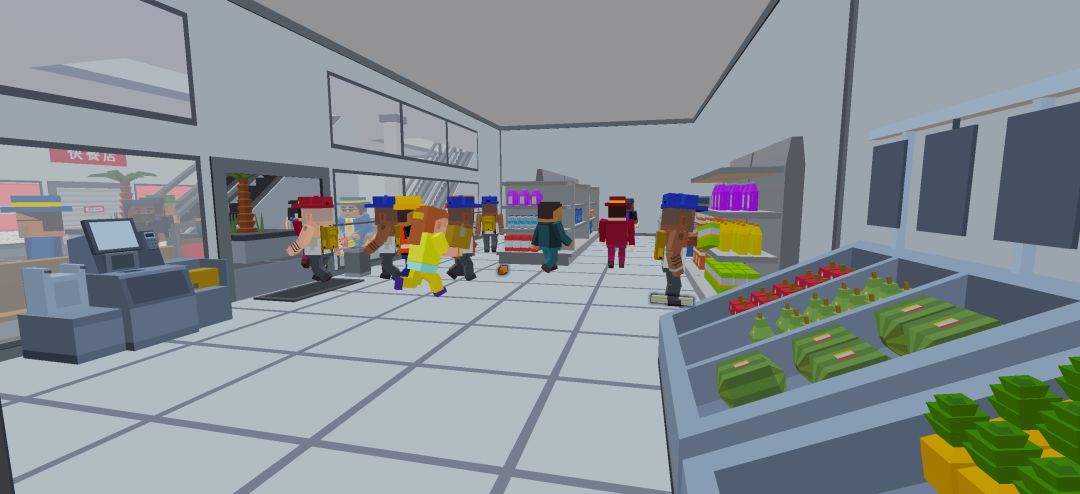 模拟商城游戏截图