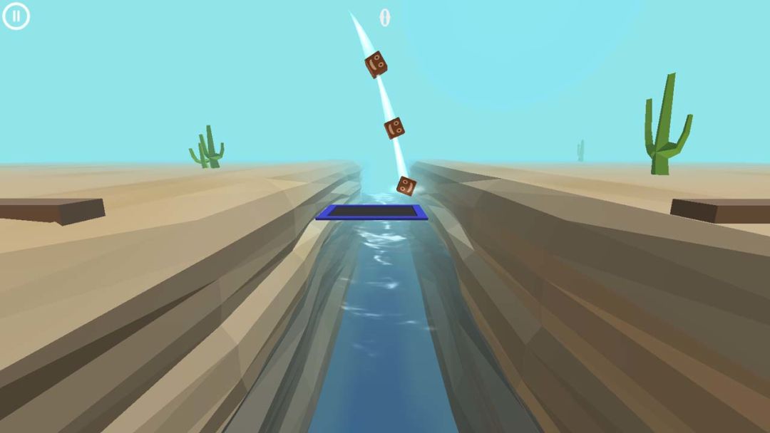 小人弹跳过河游戏截图