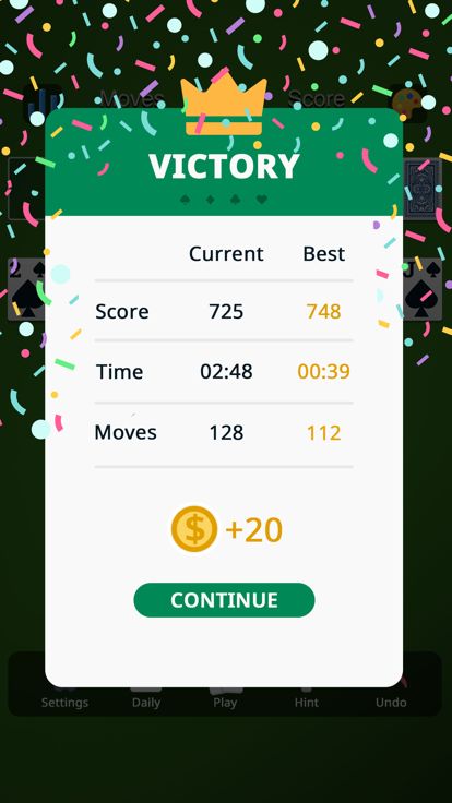 Spider Solitaire: Classic Card游戏截图