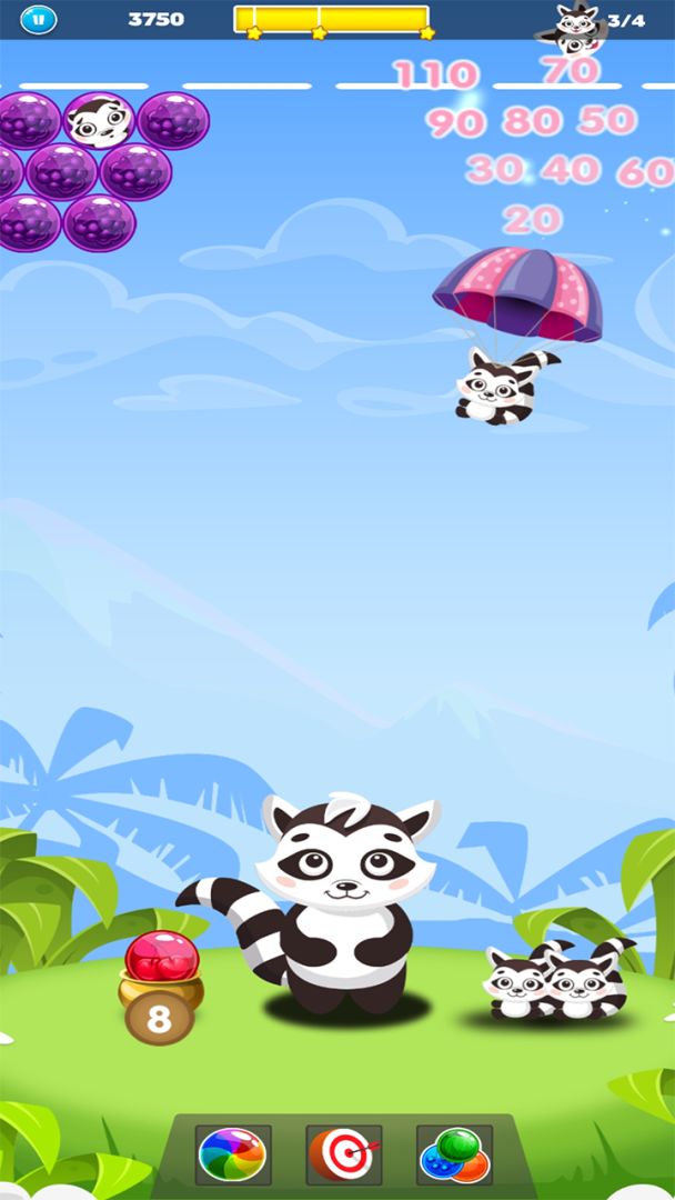 抱抱小浣熊游戏截图