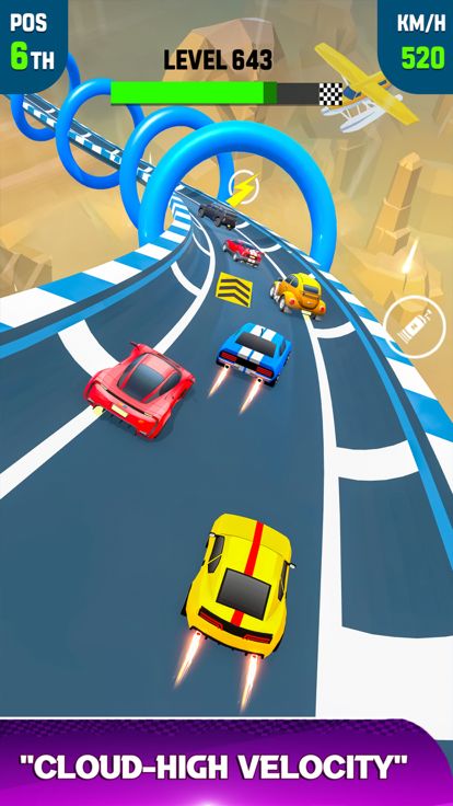 Sky Race 3D Car Racing Games游戏截图