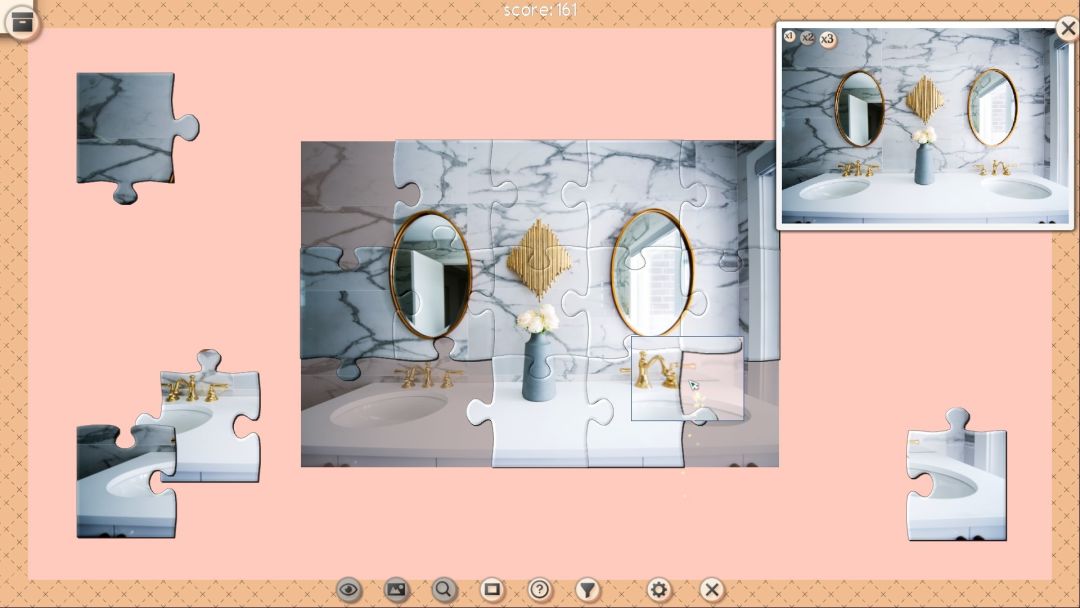 1001 Jigsaw. Interior Design游戏截图