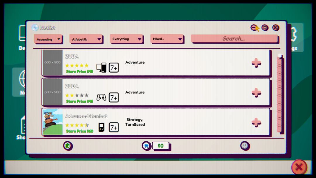 二手游戏店模拟器游戏截图