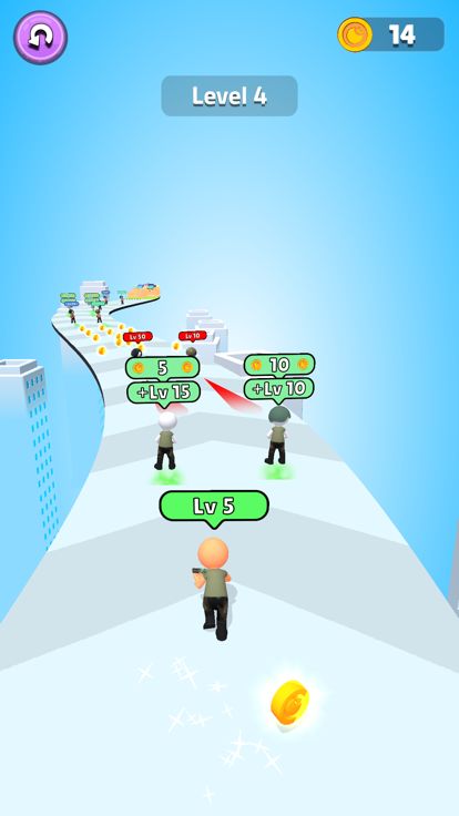 Squad Level Run游戏截图