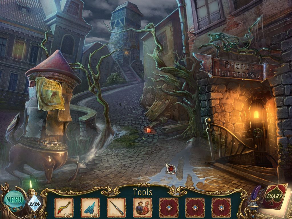 Haunted Legends: The Bronze Horseman Collector's Edition游戏截图