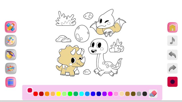 Kawaii Coloring Book Kids游戏截图
