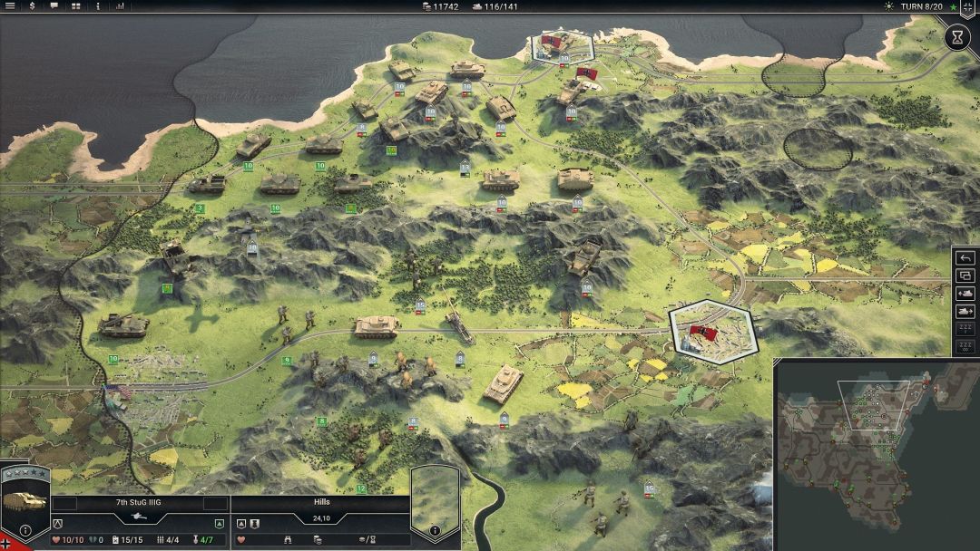 Panzer Corps 2游戏截图