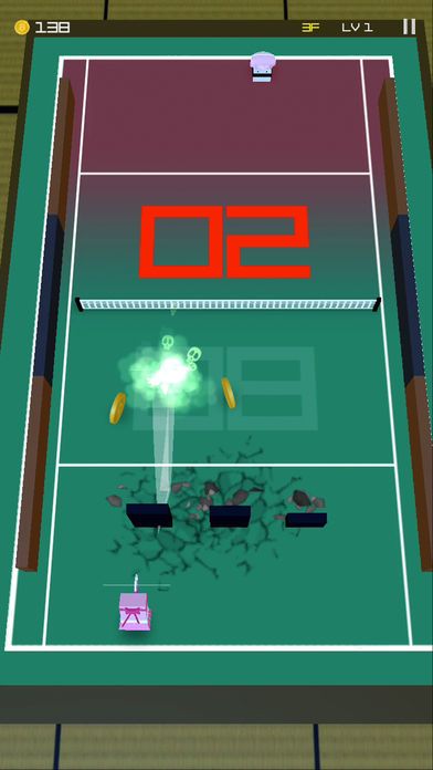 Ninja Tennis: Revenge of Pong游戏截图