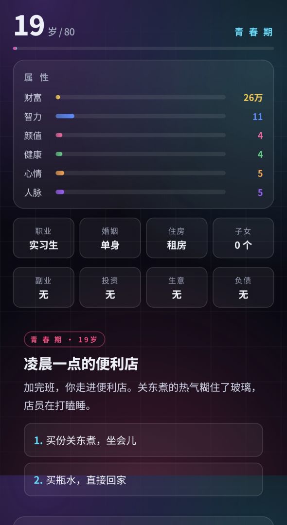 模拟都市生活游戏截图