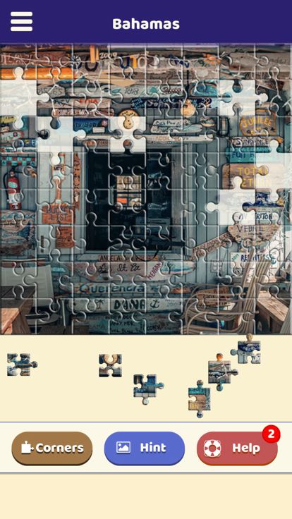 Bahamas Sightseeing Puzzle游戏截图