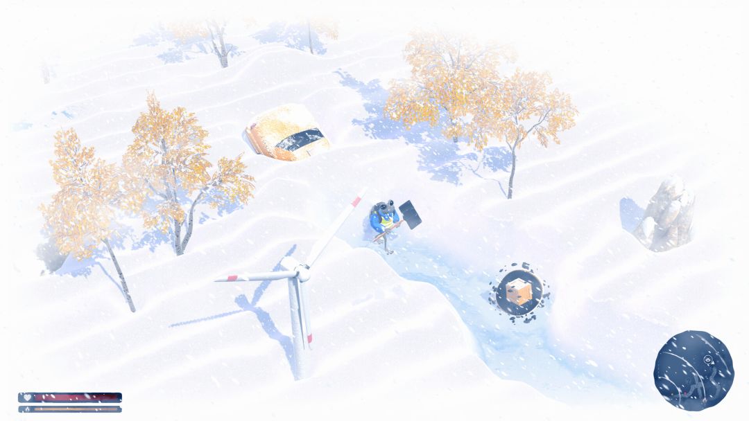 蛙穿雪境游戏截图