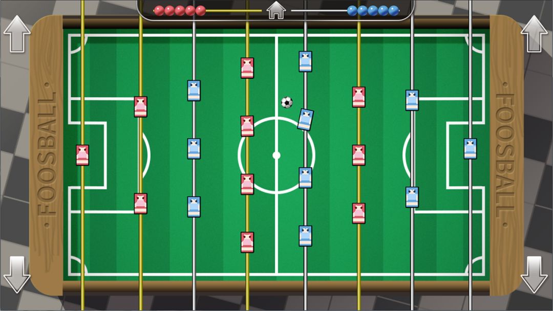 少女足球-Girls Foosball游戏截图