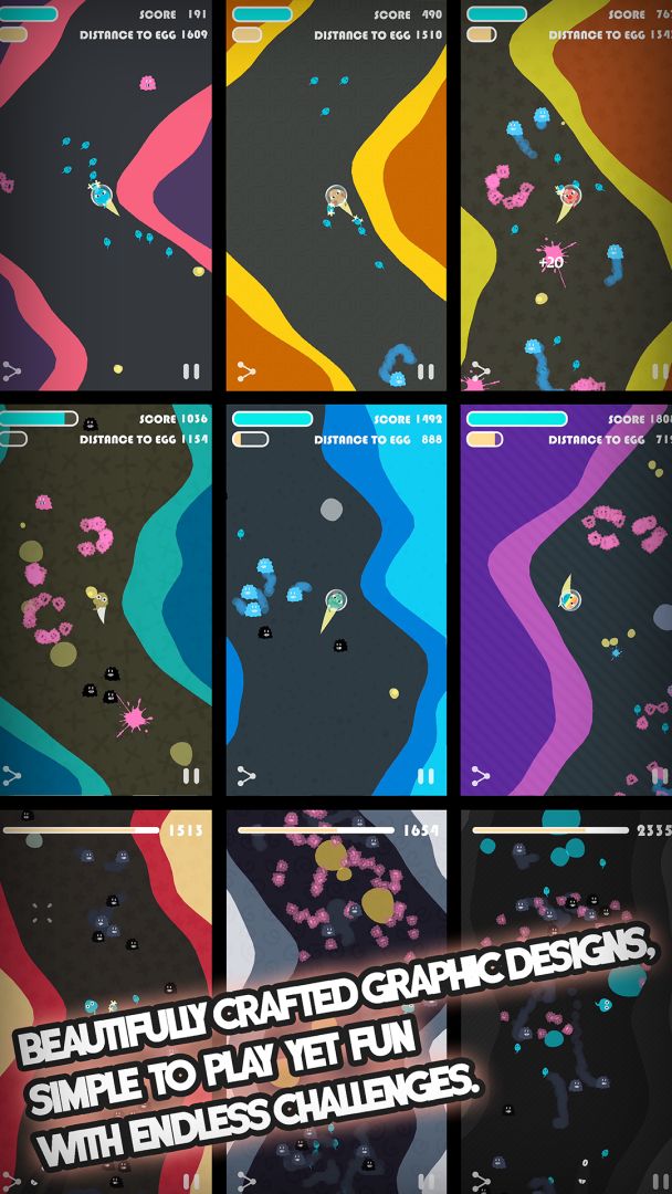 游泳蝌蚪游戏截图