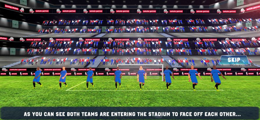 Soccer Star Kick Football Game游戏截图